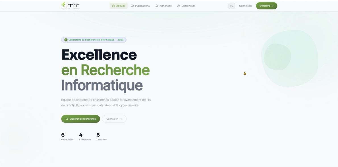 Scientific Publications Management Platform